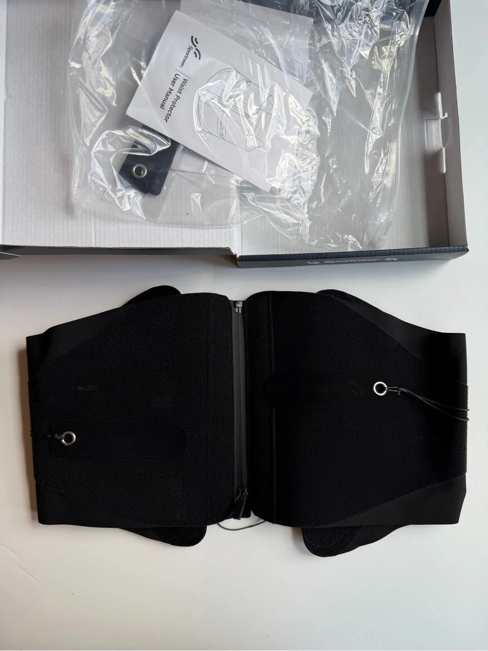 NIB: Waist Protector Support Belt Back Stabilizer — Black